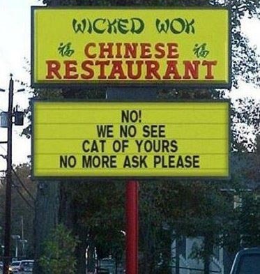 Daily Pic Dump - Restaurant Notices