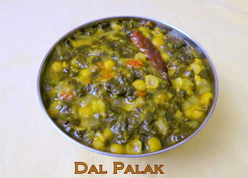 Dal Palak( Spinach And Dal Curry)