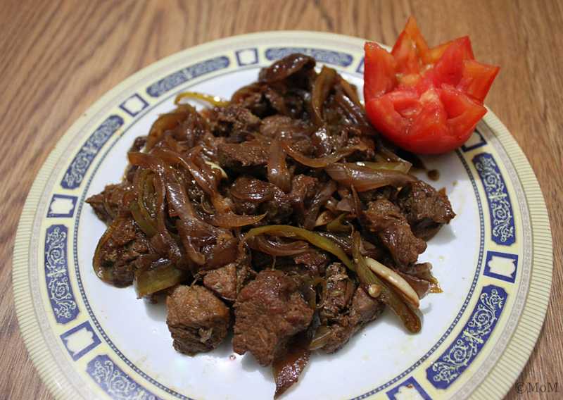Dark Meaty Desires - Beef Chili Kerala Style