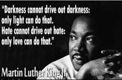 Darkness cannot drive out Darkness; only light can do that. - Famous Great And All