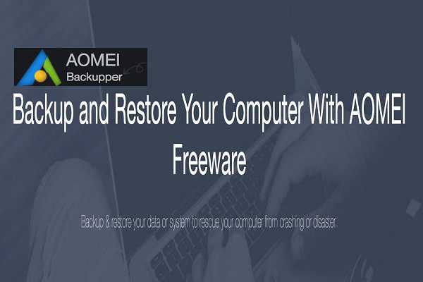 Data Back Up Is Now Made Easy By AOMEI Backupper Standard