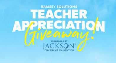 Dave Ramsey Teacher Giveaway 2019 - Win $5,000 Toward A Vacation