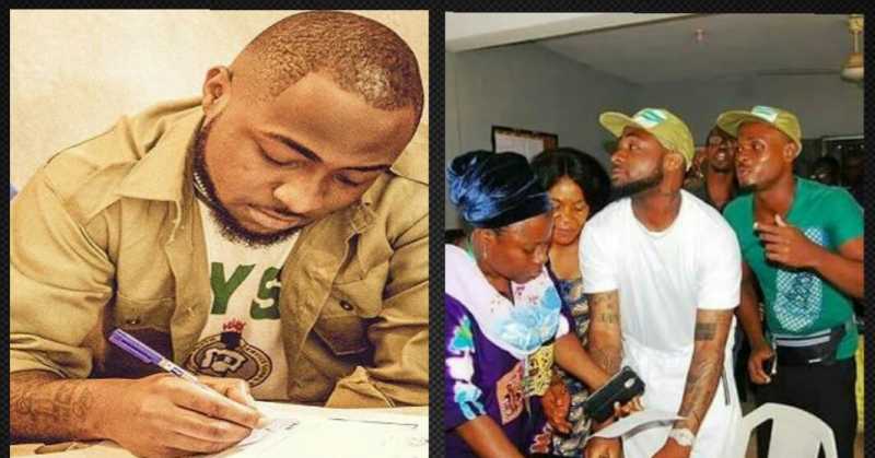 Davido The Corps Member Breaks NYSC Bye Laws To Attend Concert In United States