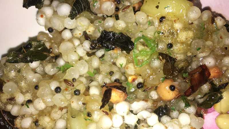 Day 1:Navratri Special: Sabudana(Tapioca Sago) Khichadi