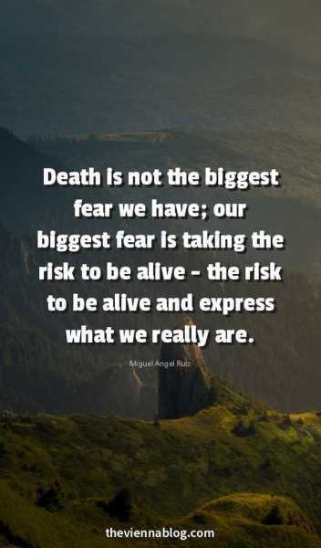 Death Is Not The Biggest Fear…