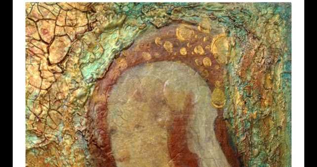 Decoupage And Crackle On Canvas With DecoArt 