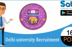 Delhi University recruitment 2018-19 apply for 16 Stenographers Vacancies » Open Job Alert