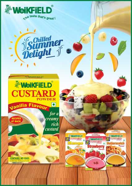 Delicious Custard From Weikfield!