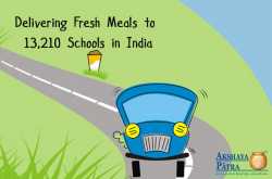 delivering fresh meals to 13,210 schools in india
