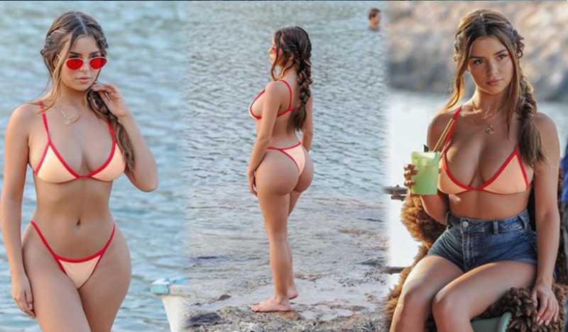 Demi Rose Mawby Bikini Photoshoot In Ibiza Islands | Images Gyan