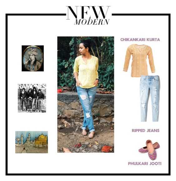 Denim Date With Ripped Jeans