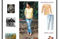 Denim Date with Ripped Jeans