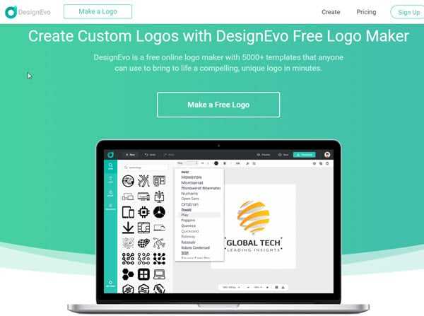 DesignEvo Review: Amazing Online Logo Maker - CodeFear