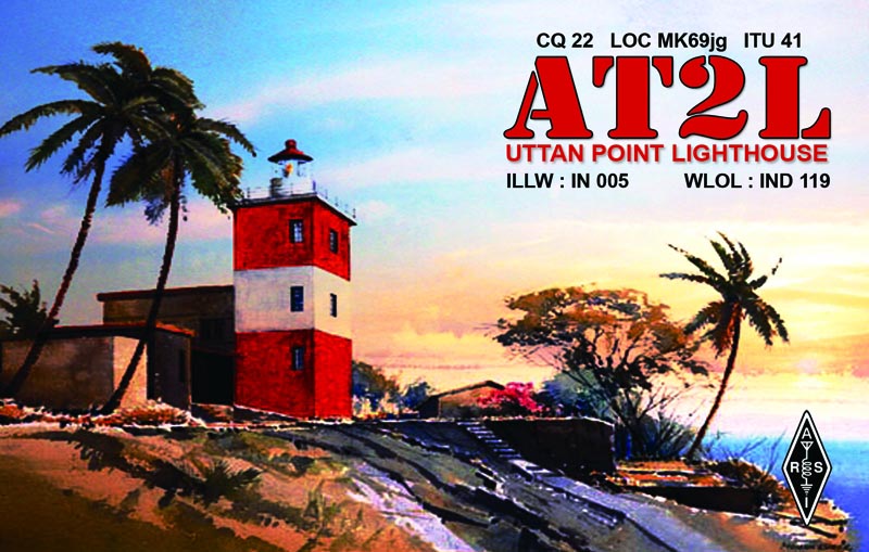 Designed QSL Card For AT2L :