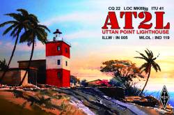 Designed QSL Card For AT2L :