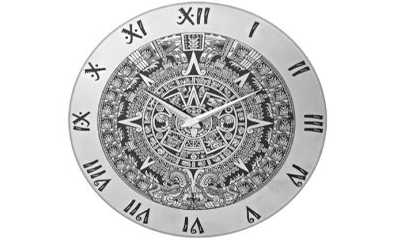 Designer Wall Clock No 15 Aztec