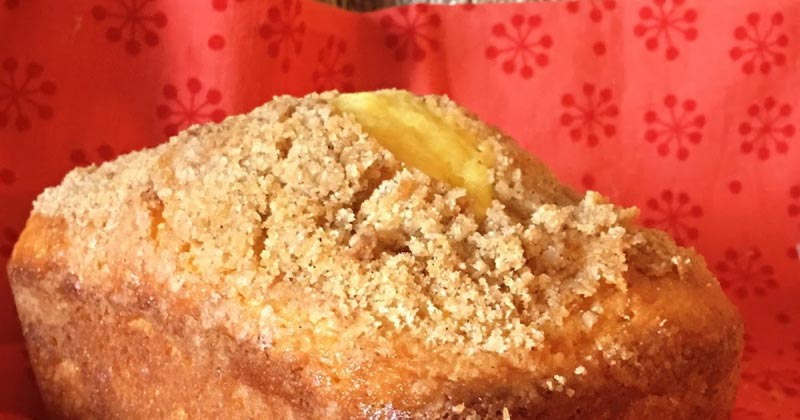 Desserts For Two. Cinnamon Streusel Cake
