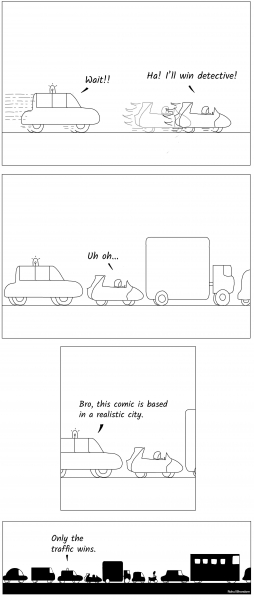 Detective Das: A Realistic Chase - The Comic Space