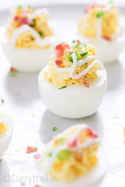 Deviled Eggs With Bacon