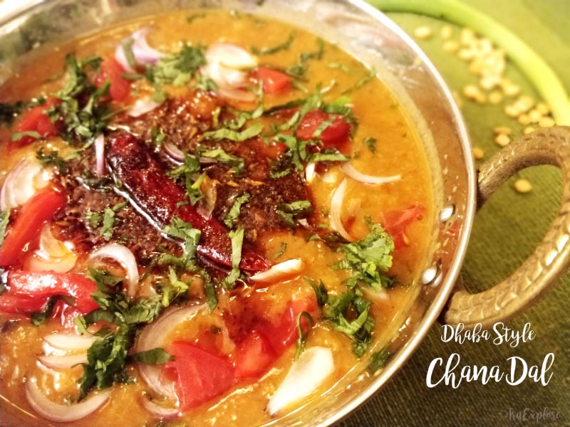 Dhaba Style Chana Dal