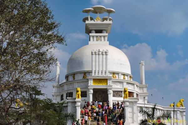 Dhauli Giri Peace Pagoda In Bhubaneswar: A Time Travel To History