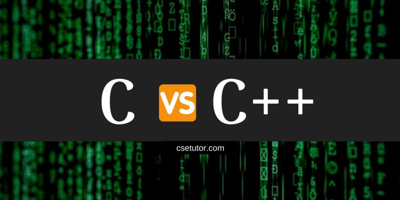 Difference Between C And C++ In Tabular Form - IMPORTANT