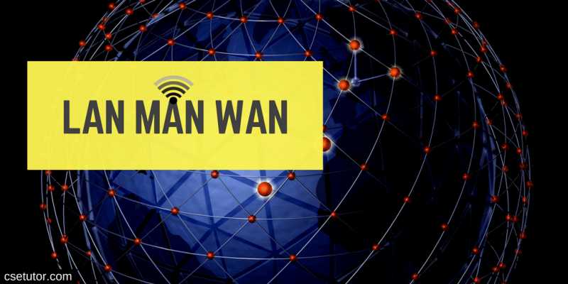 Difference Between LAN MAN And WAN In Tabular Form