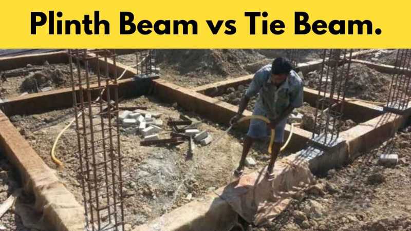 Difference Between Plinth Beam And Tie Beam.
