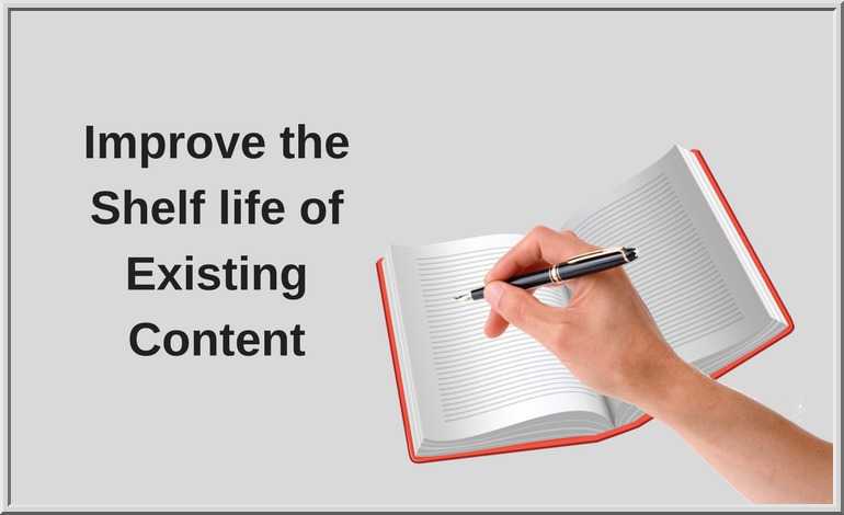 Digital Marketing: Guide To Improve The Website Content Shelf-Life | DH