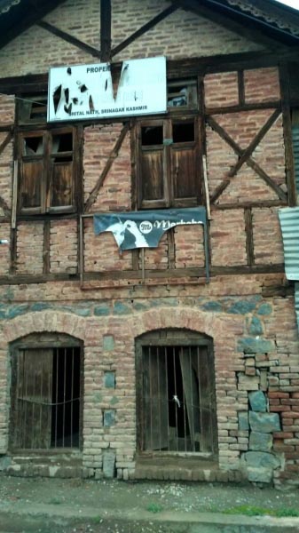 Dilapidated Houses Of Kashmiri Pandits