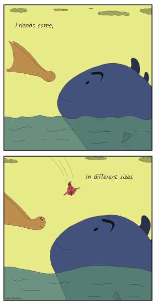 Dimpu: Friends - The Comic Space