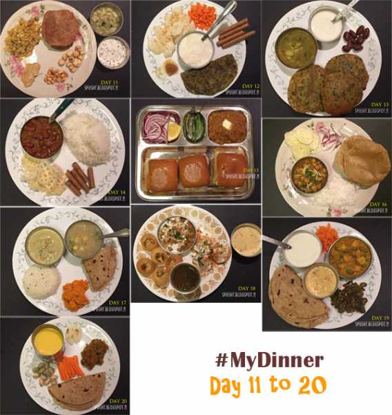 Dinner Day 11 To 20 | 30 Days Of Homemade Vegetarian Meals