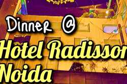 Dinner at Hotel Radisson Noida - The Creative Kitchen | Hotels in Noida 