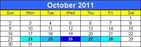 Diwali 2011 Calendar, When Is Diwali In 2011