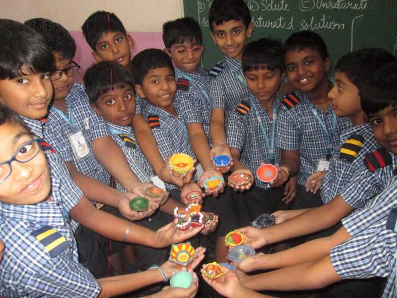 Diya Making Activity For Grade-1 To 5 -