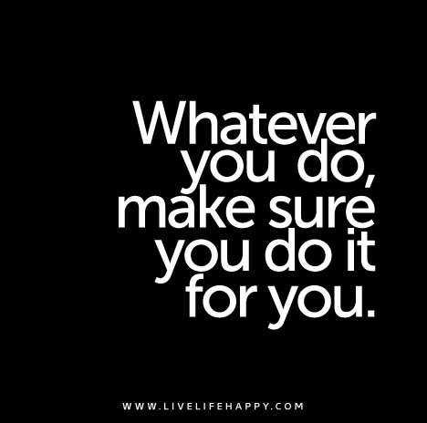 Do Not Forget Yourself Anymore