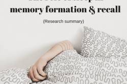 Do not underestimate the effect of sleep on memory