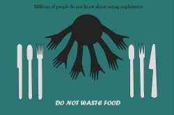 Do not waste food