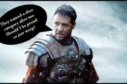 Do you glance at the glint of Gladiators?