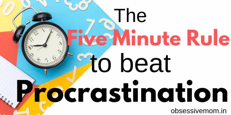 Do You Have Five Minutes? - Obsessivemom