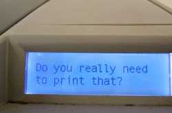 Do you still take print receipts of your ATM transactions?