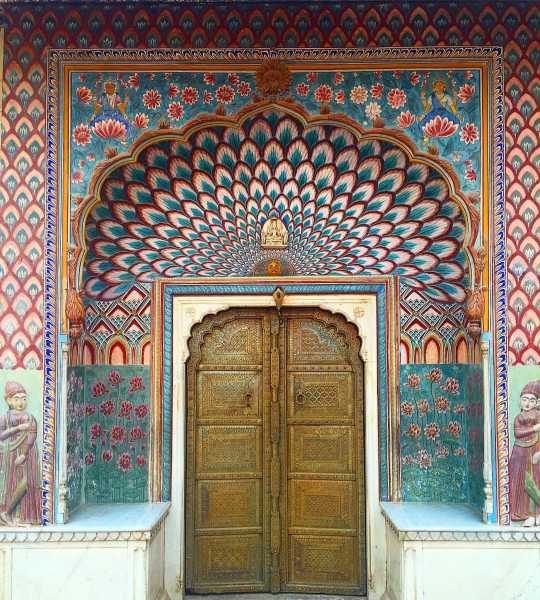 Doors Of City Palace, Jaipur.