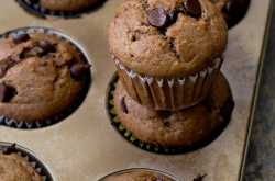 Double Chocolate Banana Muffins |Baking| - Mellownspicy
