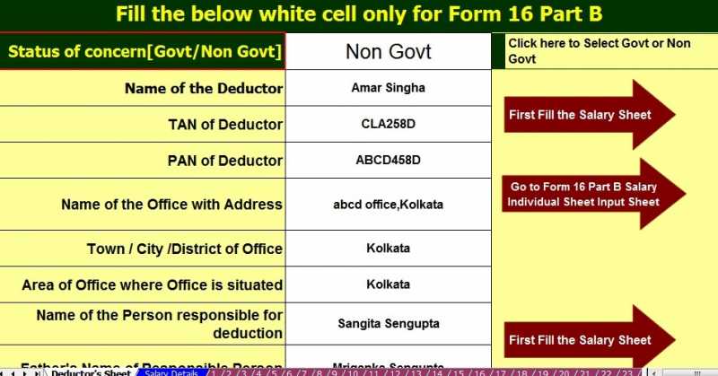 Download Automated Income Tax Form 16 Part A&B For 50 Employees For F.Y.2018-19 With Save More Tax - Use These Less Known Income Tax Deductions For F.Y.2018-19
