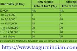 Download Automated Income Tax Preparation Excel Based Software All in One for Non-Govt Employees for F.Y.2020-21 as per Budget 2020 With New versus Old tax regime: Analyses the benefits before making your choice