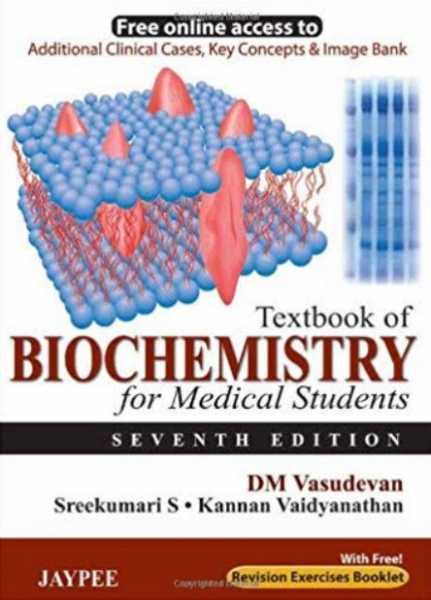 Download DM Vasudevan Biochemistry PDF FREE - Medical Study Zone