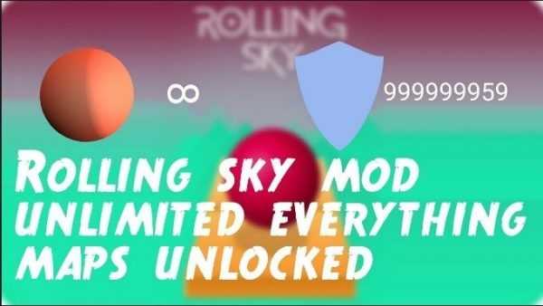Download Rolling Sky Mod Apk V 1.9.8.2 [Unlimited Balls / Shields]✅