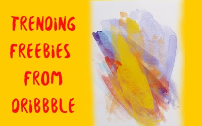 Download Trending Freebies From Dribbble [PSD+Ai+Sketch] - AnimHuT