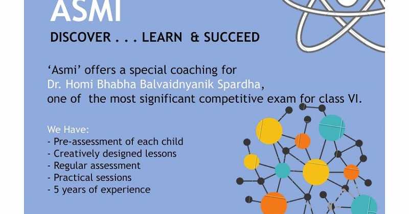 Dr. Homi Bhabha Balvaidnyanik Spardha 2019 Classes