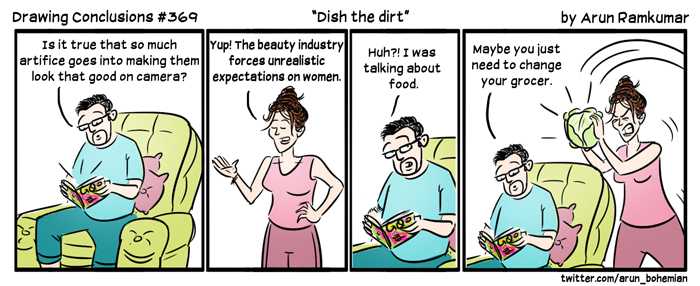 Drawing Conclusions -  Dish The Dirt